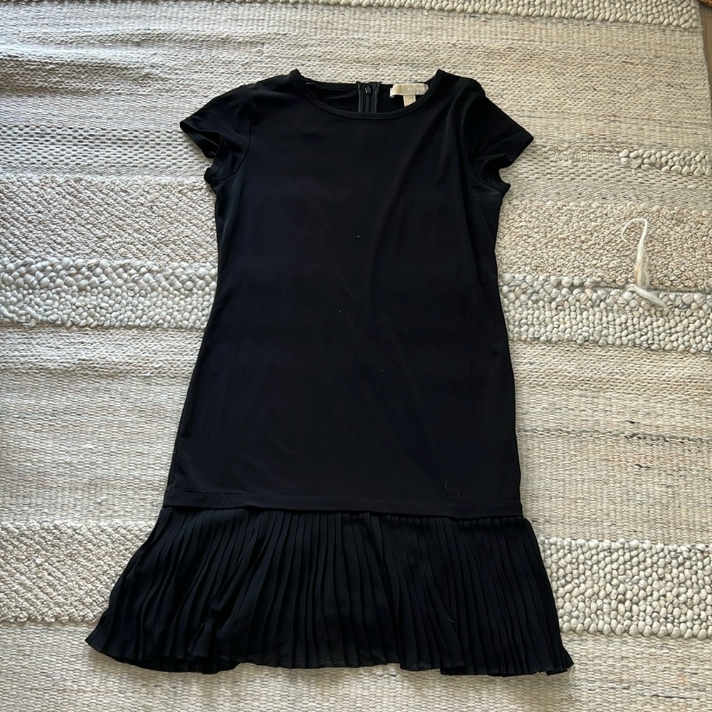 Michael Kors Pleat Hem Tee Dress